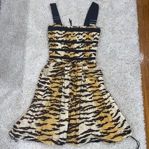 100% Authentic D&G Dolce and Gabbana leopard dress